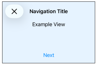 toolbar-close-button - Toolbar Close Button preview